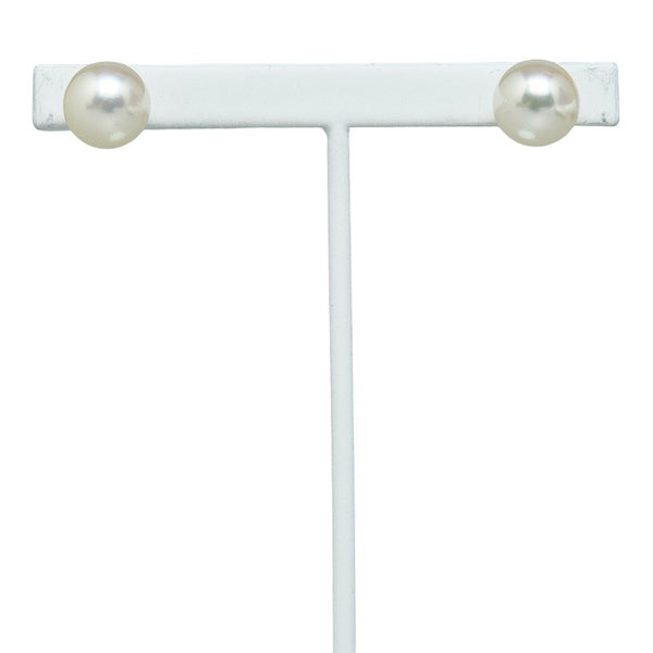 Pt900 プラチナ アコヤパール8.3～8.4mm ピアス レディース 【中古】