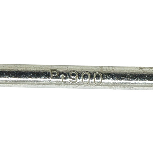 Pt900 プラチナ アコヤパール8.3～8.4mm ピアス レディース 【中古】