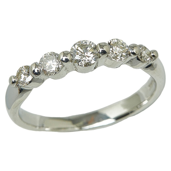 Pt900 プラチナ ダイヤ0.50ct リング 指輪 #52 レディース 12号 【中古】