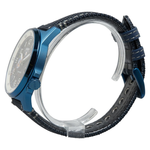 ケンテックス ソーラースタンダード 自衛隊 ブルーインパルス 腕時計 S715M-07 クオーツ ネイビー文字盤 ステンレススチール ナイロン メンズ Kentex 【中古】