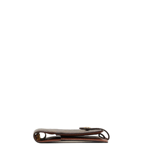ルイ ヴィトン モノグラム アジェンダPM 手帳カバー 6穴 R20005 ブラウン PVC レザー レディース LOUIS VUITTON 【中古】