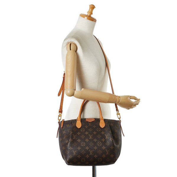 ルイ ヴィトン モノグラム テュレンPM ハンドバッグ ショルダーバッグ 2WAY M48813 ブラウン PVC レザー レディース LOUIS VUITTON 【中古】