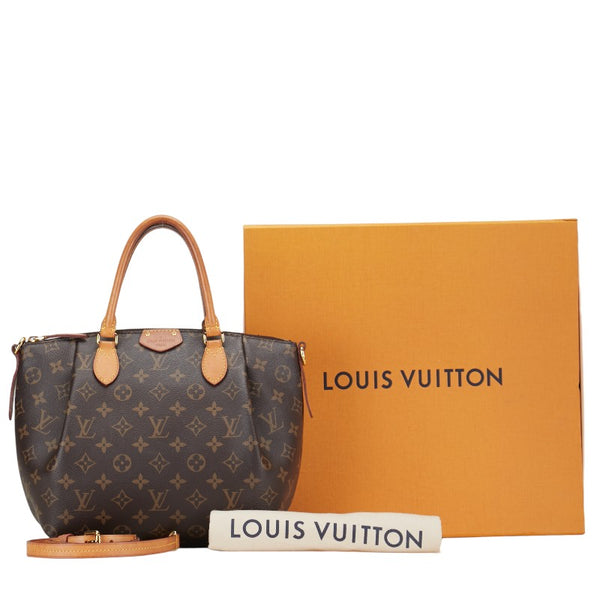 ルイ ヴィトン モノグラム テュレンPM ハンドバッグ ショルダーバッグ 2WAY M48813 ブラウン PVC レザー レディース LOUIS VUITTON 【中古】