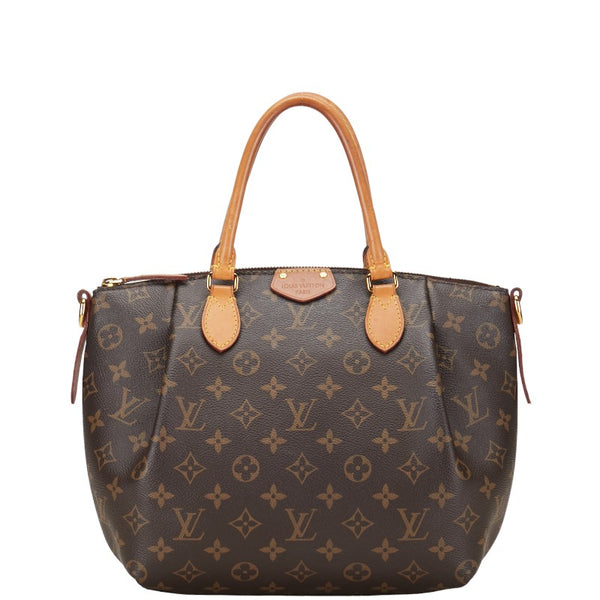 ルイ ヴィトン モノグラム テュレンPM ハンドバッグ ショルダーバッグ 2WAY M48813 ブラウン PVC レザー レディース LOUIS VUITTON 【中古】