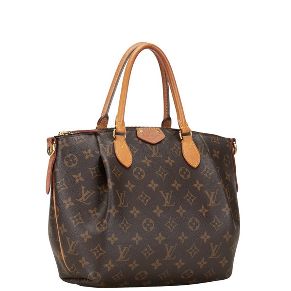 ルイ ヴィトン モノグラム テュレンPM ハンドバッグ ショルダーバッグ 2WAY M48813 ブラウン PVC レザー レディース LOUIS VUITTON 【中古】