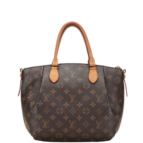 ルイ ヴィトン モノグラム テュレンPM ハンドバッグ ショルダーバッグ 2WAY M48813 ブラウン PVC レザー レディース LOUIS VUITTON 【中古】
