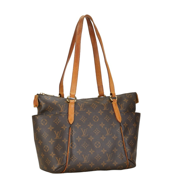 ルイ ヴィトン モノグラム トータリーPM ハンドバッグ ショルダーバッグ M56688 ブラウン PVC レザー レディース LOUIS VUITTON 【中古】