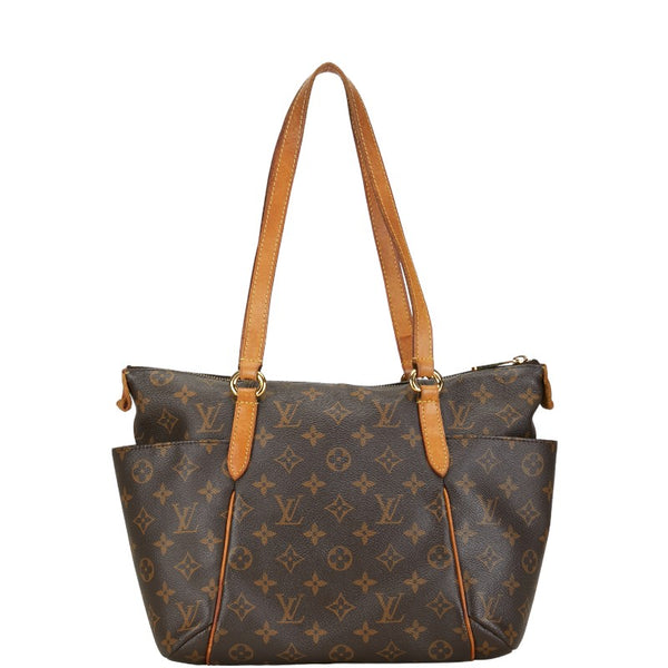 ルイ ヴィトン モノグラム トータリーPM ハンドバッグ ショルダーバッグ M56688 ブラウン PVC レザー レディース LOUIS VUITTON 【中古】