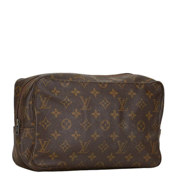 ルイ ヴィトン モノグラム トゥルーストワレット 28 セカンドバッグ クラッチバッグ M47522 ブラウン PVC レディース LOUIS VUITTON 【中古】