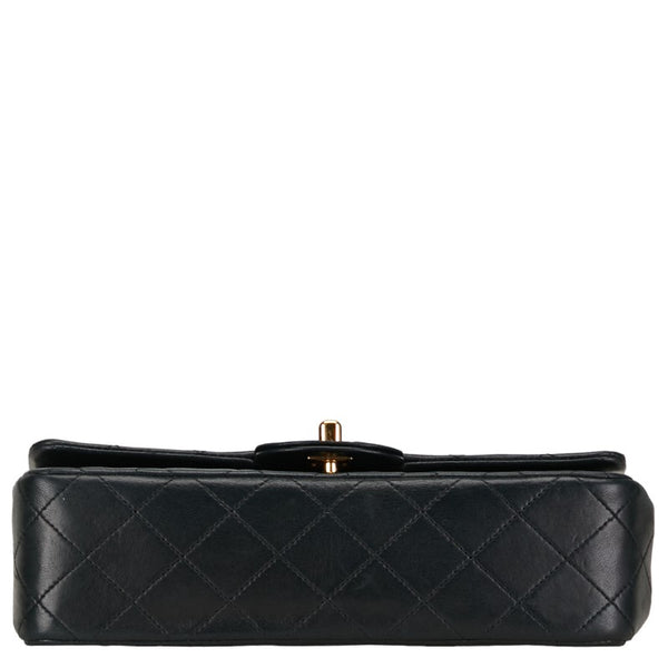 シャネル マトラッセ23 ココマーク ダブルフラップ チェーン ショルダーバッグ ブラック ラムスキン レディース CHANEL 【中古】