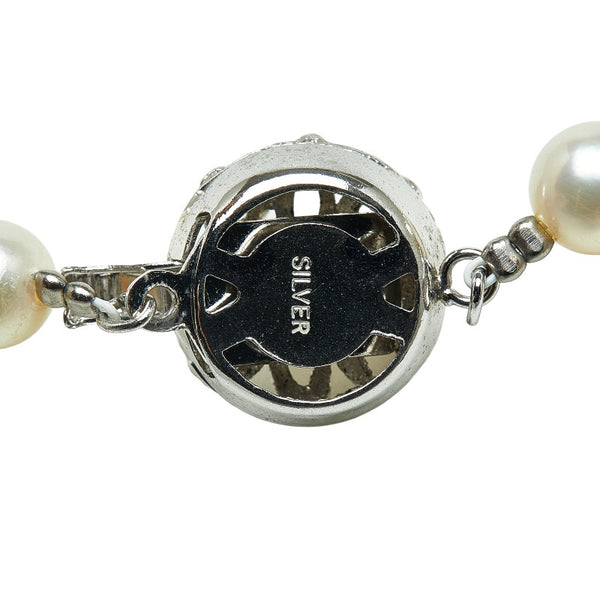 スターリングシルバー アコヤパール6.5～7mm ネックレス レディース 【中古】