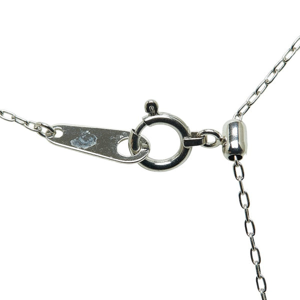 Pt900 プラチナ Pt850 プラチナ ダイヤ0.52ct ダイヤ0.27ct スノークリスタル モチーフ ネックレス レディース 【中古】