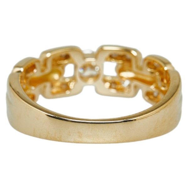 タサキ K18YG イエローゴールド ダイヤ0.28ct リング 指輪 レディース TASAKI 8.5号 【中古】