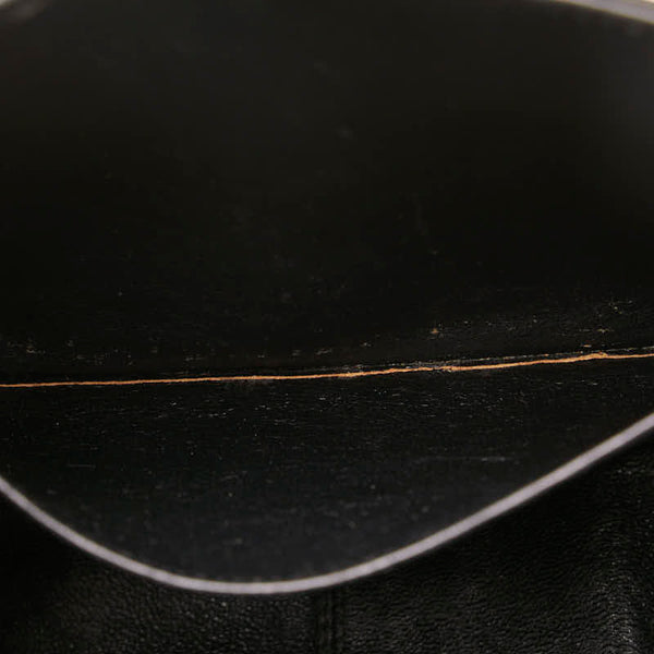 グッチ オールドグッチ ハンドバッグ ショルダーバッグ 2WAY ブラック レザー レディース GUCCI 【中古】