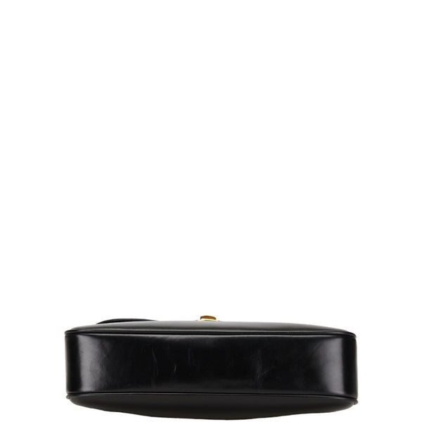 グッチ オールドグッチ ハンドバッグ ショルダーバッグ 2WAY ブラック レザー レディース GUCCI 【中古】