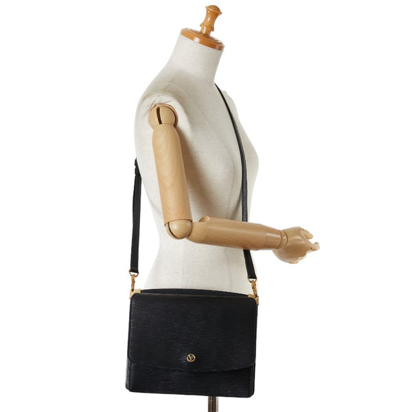 ルイ ヴィトン エピ グルネル ショルダーバッグ M52362 ノワール ブラック レザー レディース LOUIS VUITTON 【中古】