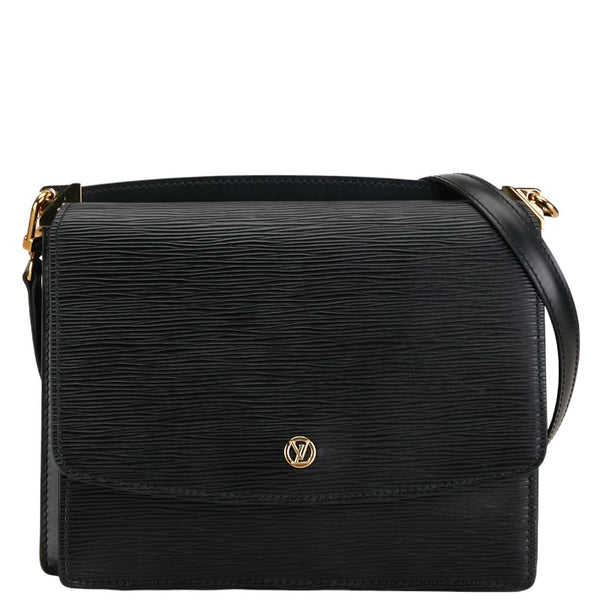 ルイ ヴィトン エピ グルネル ショルダーバッグ M52362 ノワール ブラック レザー レディース LOUIS VUITTON 【中古】