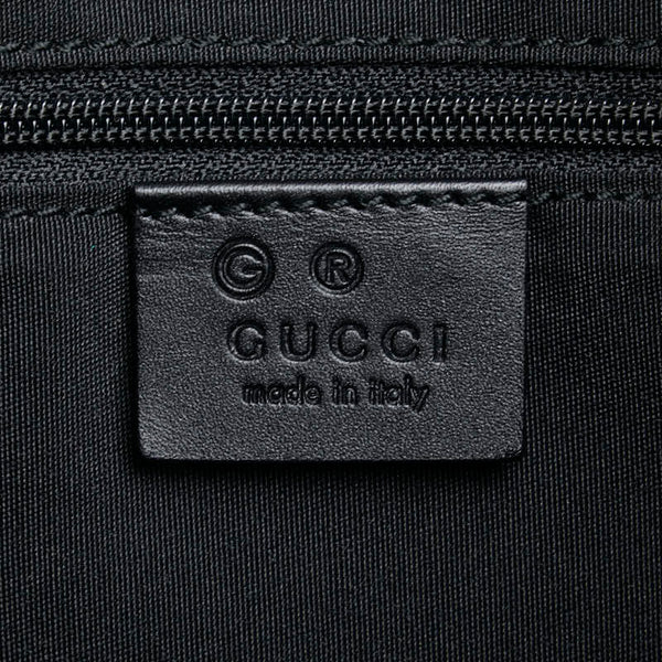 グッチ GGキャンバス アビー ショルダーバッグ 272400 グリーン ブラック キャンバス レザー レディース GUCCI 【中古】