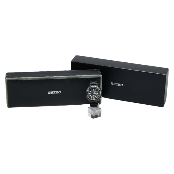 セイコー ヒストリカルコレクション2000 プロフェッショナルダイバー600M 腕時計 SBDX005 自動巻き ブラック文字盤 ステンレススチール ラバー メンズ SEIKO 【中古】