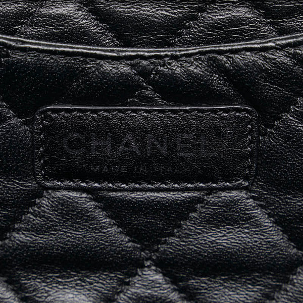 シャネル チェーンショルダーバッグ ハンドバッグ レッド キャビアスキン レディース CHANEL 【中古】
