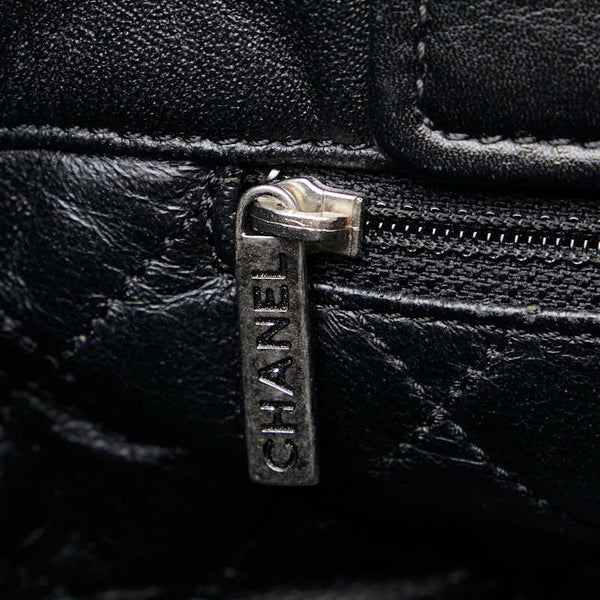 シャネル チェーンショルダーバッグ ハンドバッグ レッド キャビアスキン レディース CHANEL 【中古】