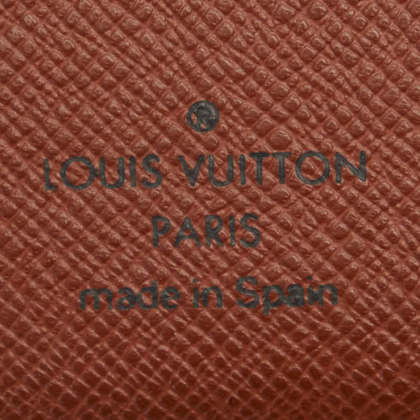 ルイ ヴィトン モノグラム アジェンダPM 手帳カバー 6穴 R20005 ブラウン PVC レザー レディース LOUIS VUITTON 【中古】
