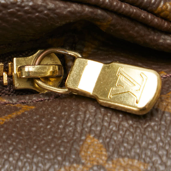 ルイ ヴィトン モノグラム モンスリMM リュック バックパック M51136 ブラウン PVC レザー レディース LOUIS VUITTON 【中古】