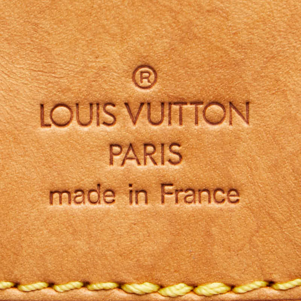 ルイ ヴィトン モノグラム モンスリMM リュック バックパック M51136 ブラウン PVC レザー レディース LOUIS VUITTON 【中古】