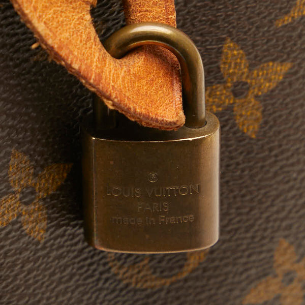 ルイ ヴィトン モノグラム スピーディ30 ハンドバッグ M41526 ブラウン PVC レザー レディース LOUIS VUITTON 【中古】