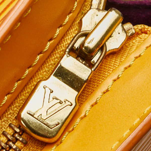ルイ ヴィトン エピ サンジャック ロング ハンドバッグ ショルダーバッグ M52339 タッシリイエロー レザー レディース LOUIS VUITTON 【中古】