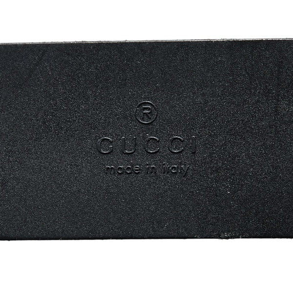 グッチ GGナイロン キャップ ベースボールキャップ サイズ：M 58cm ブラック ナイロン メンズ GUCCI 【中古】