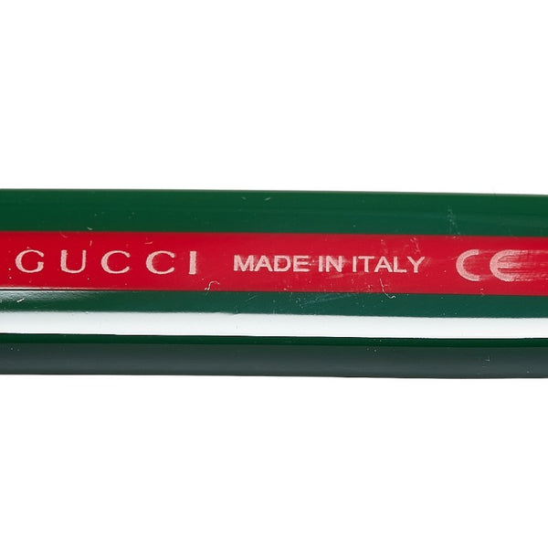 グッチ アイウェア シェリーライン サングラス GG0341S ブラック プラスチック メンズ GUCCI 【中古】