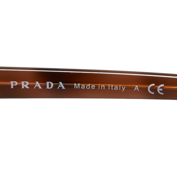 プラダ サングラス SPR56T ブラウン ピンク プラスチック メタル レディース PRADA 【中古】