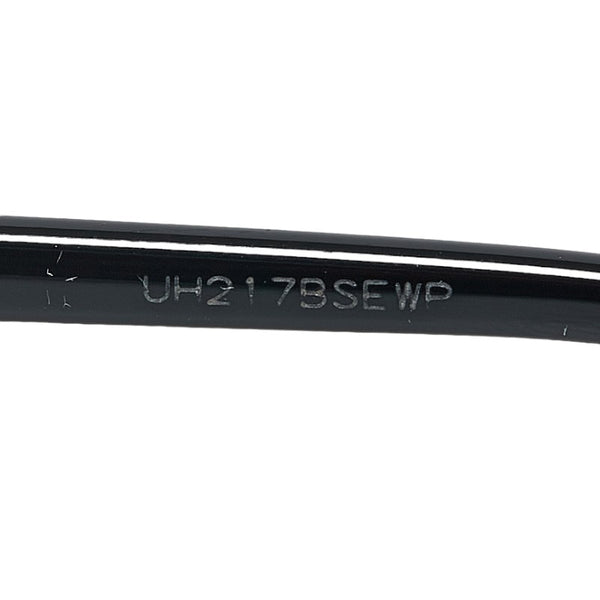 グッチ シェリーライン ティアドロップ サングラス GG0014S ブラック シルバー プラスチック メンズ GUCCI 【中古】