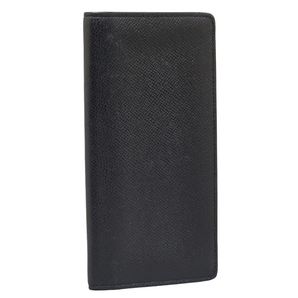 ルイ ヴィトン タイガ ブラザ 長財布 M30501 ブラック レザー メンズ LOUIS VUITTON 【中古】