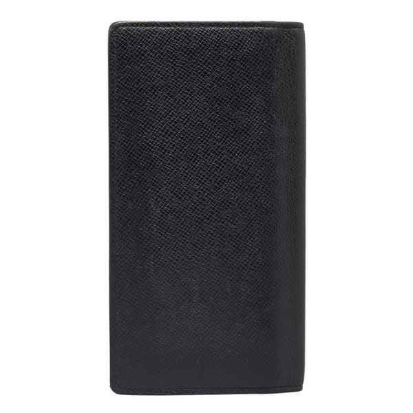 ルイ ヴィトン タイガ ブラザ 長財布 M30501 ブラック レザー メンズ LOUIS VUITTON 【中古】