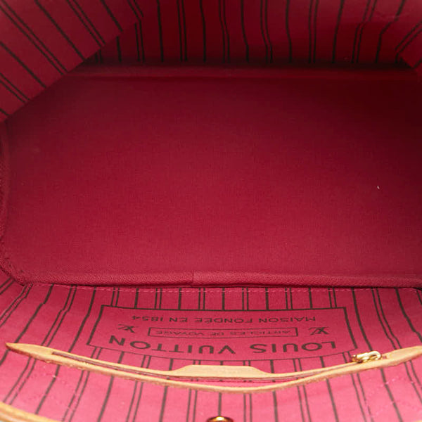 ルイ ヴィトン モノグラム ネヴァーフルPM ハンドバッグ トートバッグ M41245 ブラウン PVC レザー レディース LOUIS VUITTON 【中古】
