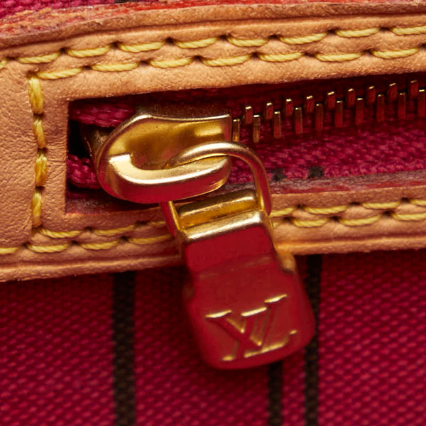 ルイ ヴィトン モノグラム ネヴァーフルPM ハンドバッグ トートバッグ M41245 ブラウン PVC レザー レディース LOUIS VUITTON 【中古】