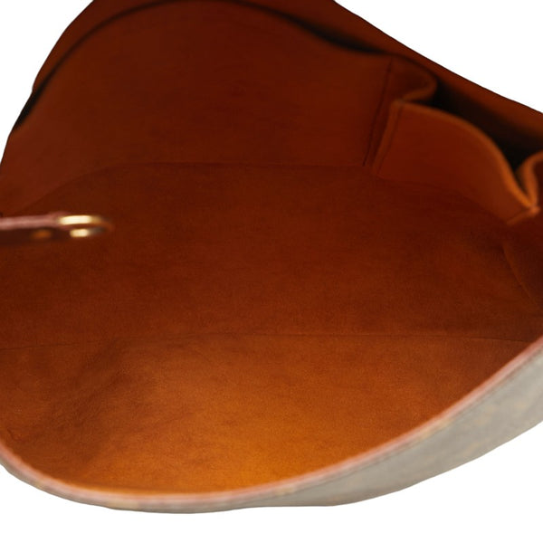 ルイ ヴィトン モノグラム ミュゼット 斜め掛け ショルダーバッグ M51256 ブラウン PVC レザー レディース LOUIS VUITTON 【中古】