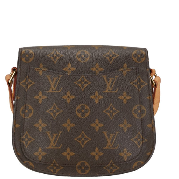 ルイ ヴィトン モノグラム サンクルー ショルダーバッグ M51243 ブラウン PVC レザー レディース LOUIS VUITTON 【中古】