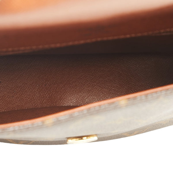 ルイ ヴィトン モノグラム サンクルー ショルダーバッグ M51243 ブラウン PVC レザー レディース LOUIS VUITTON 【中古】