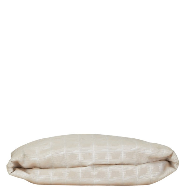 シャネル ニュートラベルライン ハンドバッグ トートバッグ ベージュ キャンバス レザー レディース CHANEL 【中古】