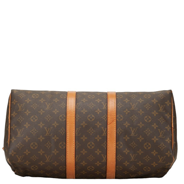ルイ ヴィトン モノグラム キ－ポル45 旧型 ボストンバッグ M41428 ブラウン PVC レザー レディース LOUIS VUITTON 【中古】