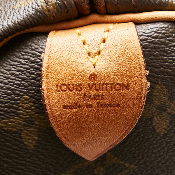 ルイ ヴィトン モノグラム キ－ポル45 旧型 ボストンバッグ M41428 ブラウン PVC レザー レディース LOUIS VUITTON 【中古】