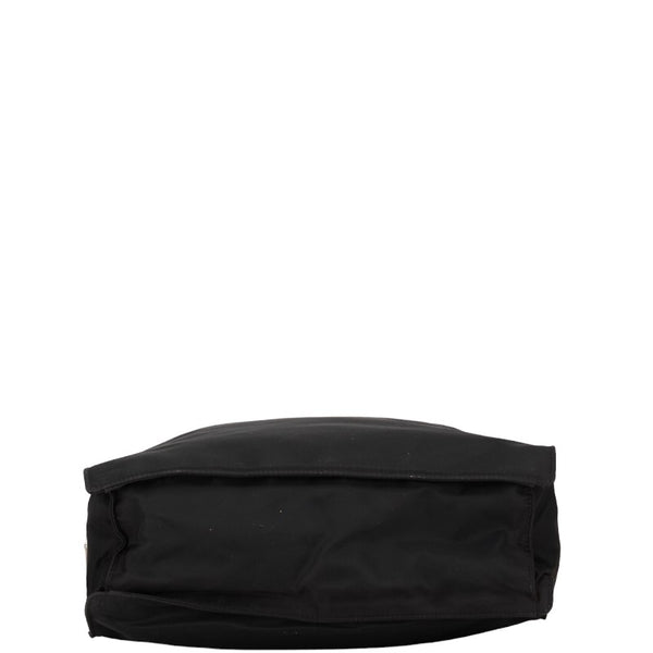 プラダ 三角ロゴプレート ハンドバッグ ショルダーバッグ 2WAY B8901 ブラック ナイロン レディース PRADA 【中古】