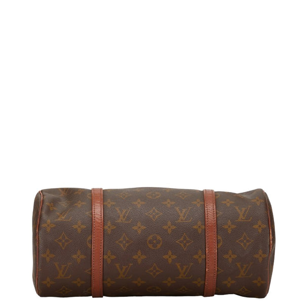 ルイ ヴィトン モノグラム パピヨン30(旧) ハンドバッグ M51365 ブラウン PVC レザー レディース LOUIS VUITTON 【中古】