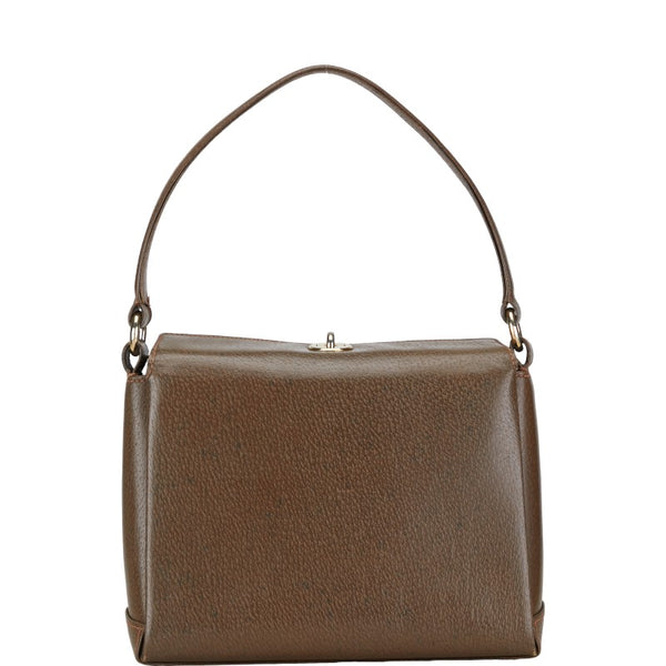 グッチ ワンショルダーバッグ ハンドバッグ カーキグリーン レザー レディース GUCCI 【中古】