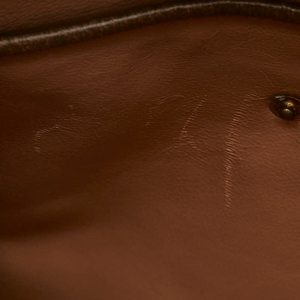 グッチ ワンショルダーバッグ ハンドバッグ カーキグリーン レザー レディース GUCCI 【中古】