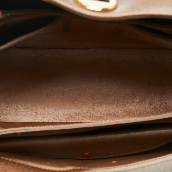 グッチ ワンショルダーバッグ ハンドバッグ カーキグリーン レザー レディース GUCCI 【中古】