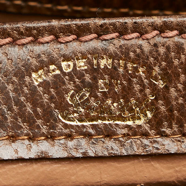 グッチ ワンショルダーバッグ ハンドバッグ カーキグリーン レザー レディース GUCCI 【中古】